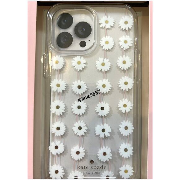 kate spade New York Protective Hardshell Case for Apple iPhone Pro & Max 12 &13 - Picture 2 of 4